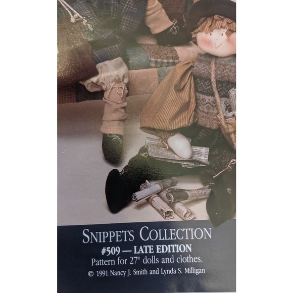 Dream Spinners Snippets Two Patterns, Paper Dolls and Late Ediition - Picture 6 of 7